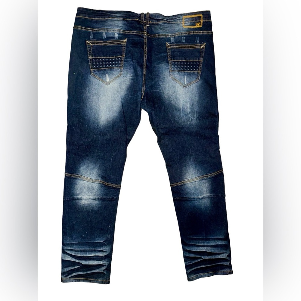 “X-RAY” Men’s Plus Size Moto Pants Size 44/32 BRAND NEW WITHOUT tags! 🏷️​ - Picture 2 of 8